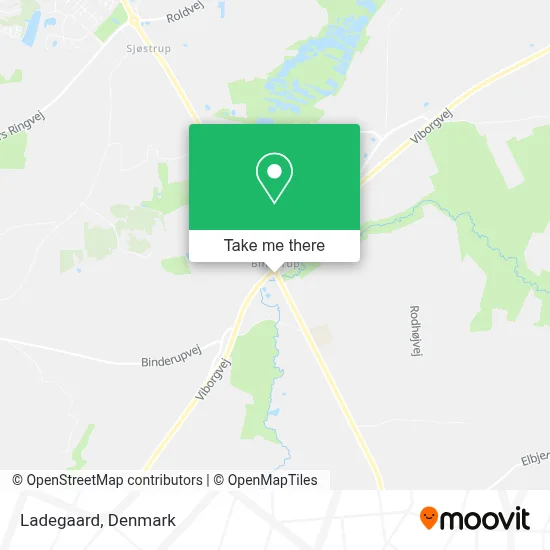 Ladegaard map