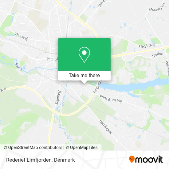 Rederiet Limfjorden map