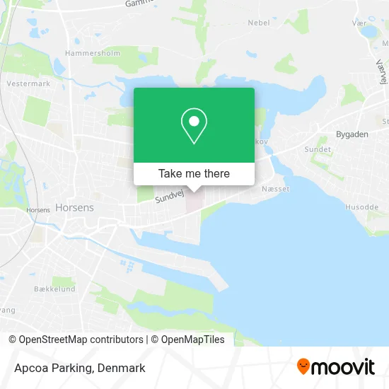 Apcoa Parking map