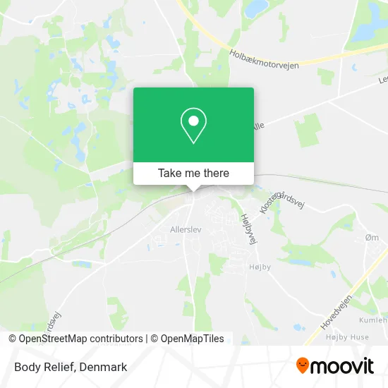 Body Relief map
