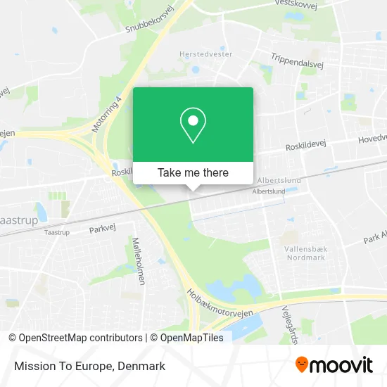 Mission To Europe map
