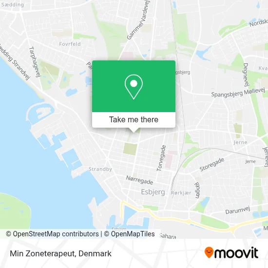 Min Zoneterapeut map