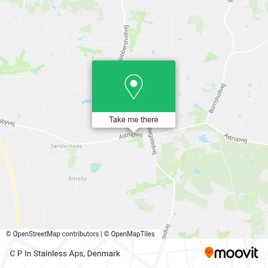 C P In Stainless Aps map