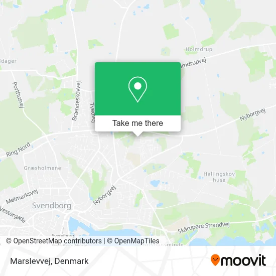 Marslevvej map