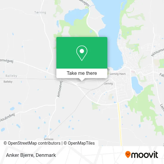 Anker Bjerre map