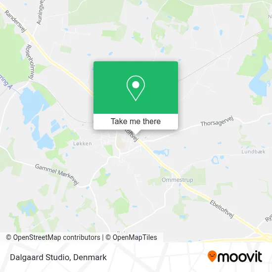 Dalgaard Studio map