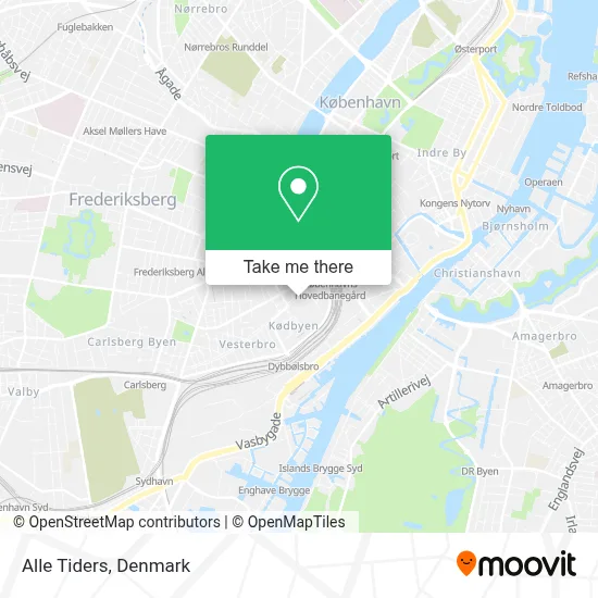 Alle Tiders map