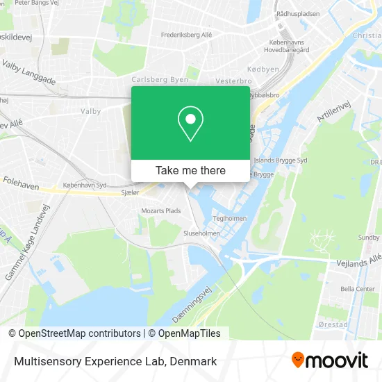 Multisensory Experience Lab map