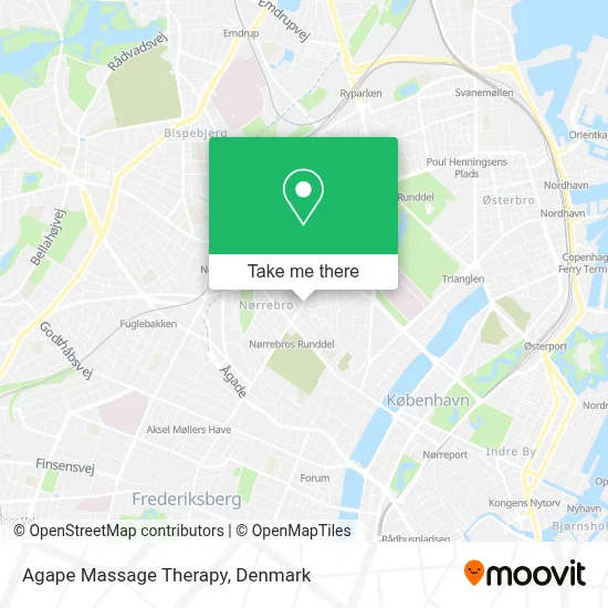 Agape Massage Therapy map