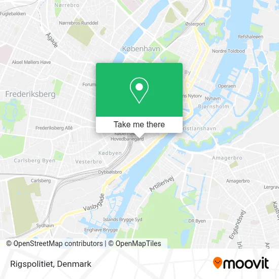 Rigspolitiet map
