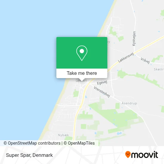 Super Spar map
