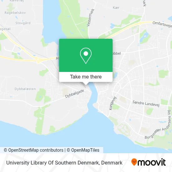 University Library Of Southern Denmark map