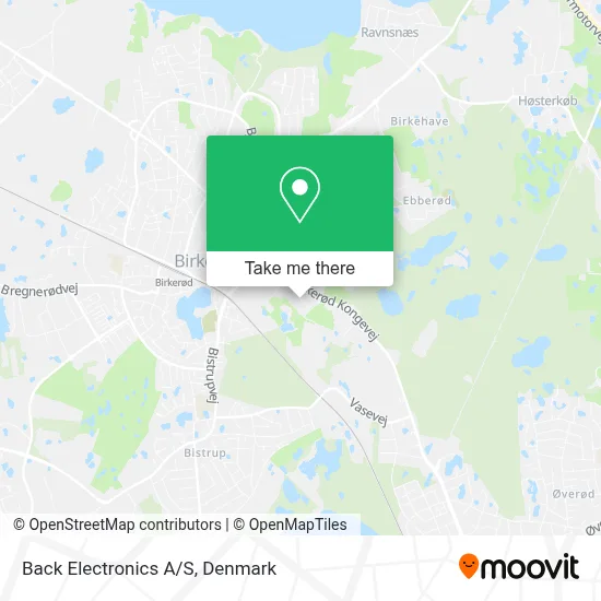 Back Electronics A/S map