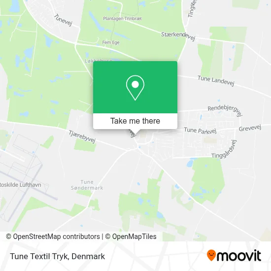 Tune Textil Tryk map