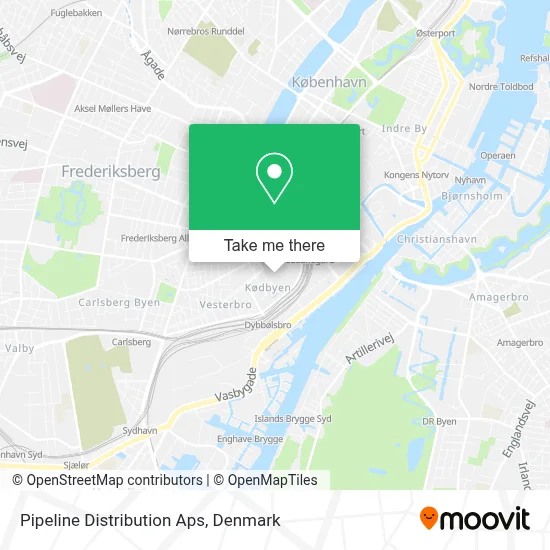 Pipeline Distribution Aps map