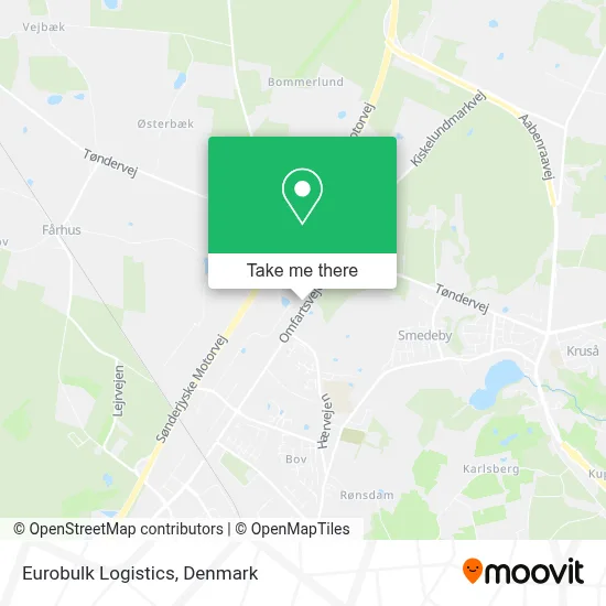 Eurobulk Logistics map