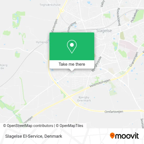 Slagelse El-Service map