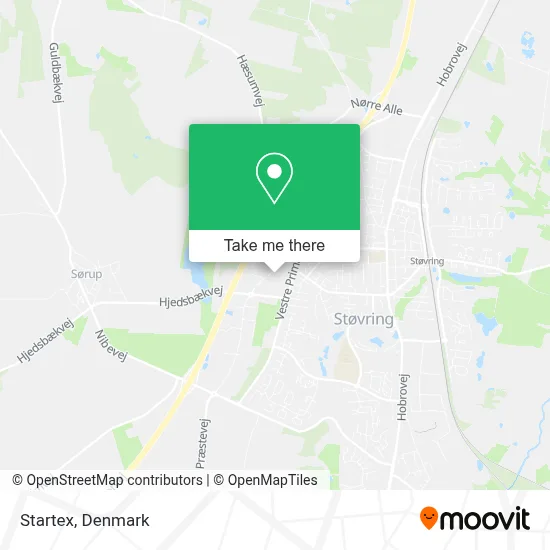Startex map