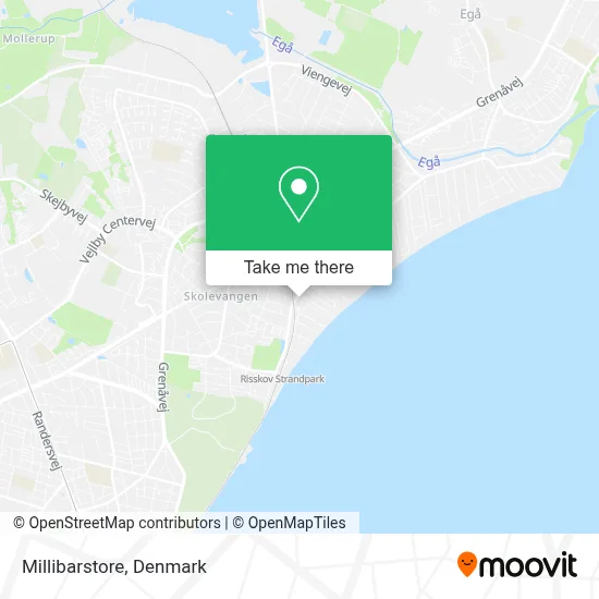 Millibarstore map