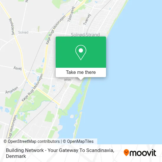 Building Network - Your Gateway To Scandinavia map