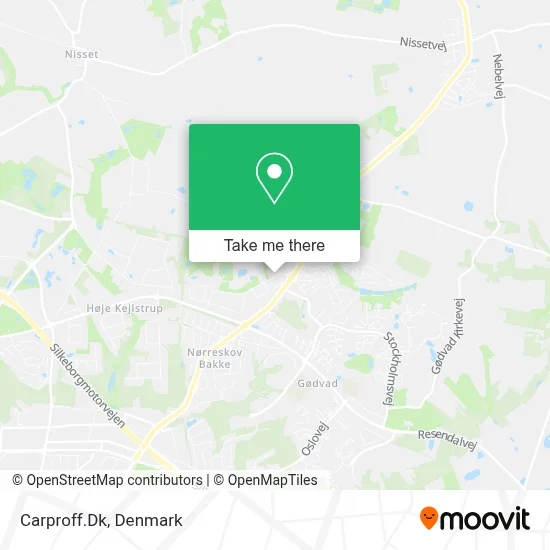 Carproff.Dk map