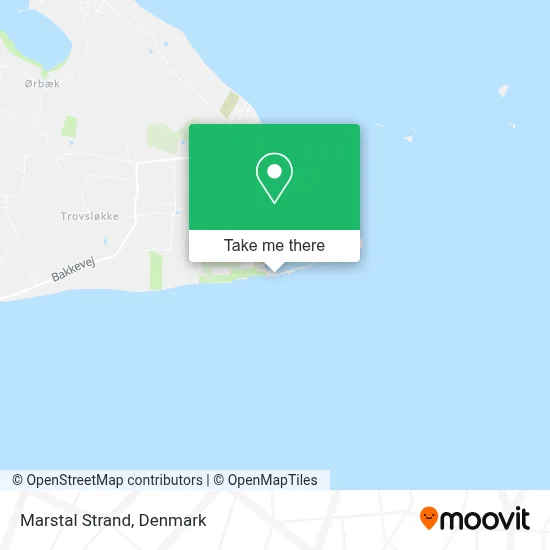 Marstal Strand map