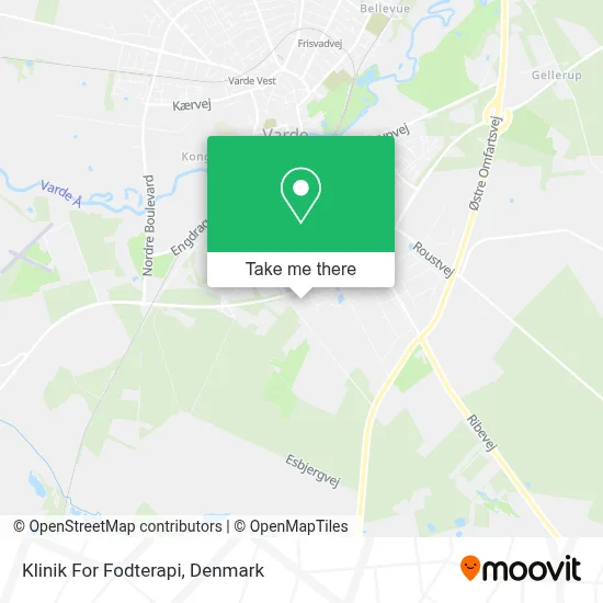 Klinik For Fodterapi map
