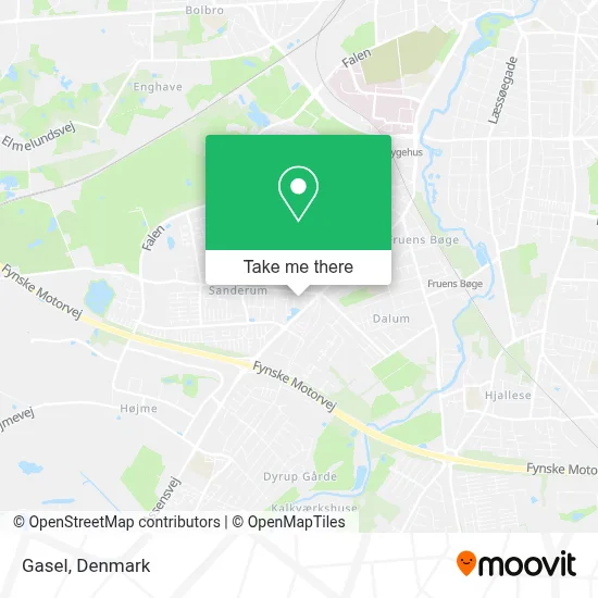 Gasel map