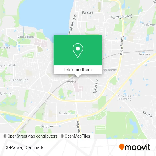 X-Paper map