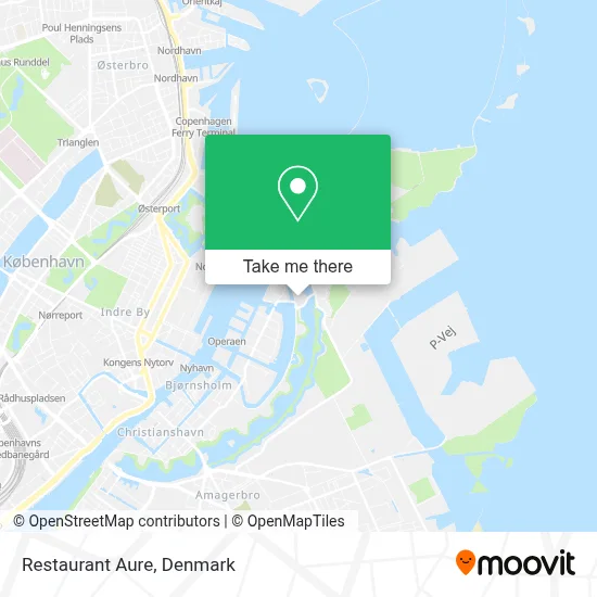 Restaurant Aure map