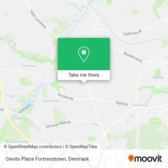 Devils Place Fortresstown map