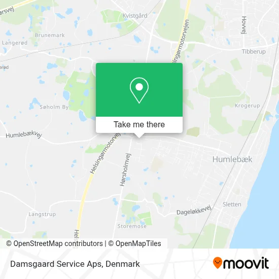 Damsgaard Service Aps map