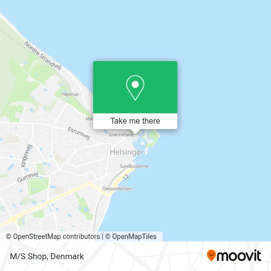 M/S Shop map