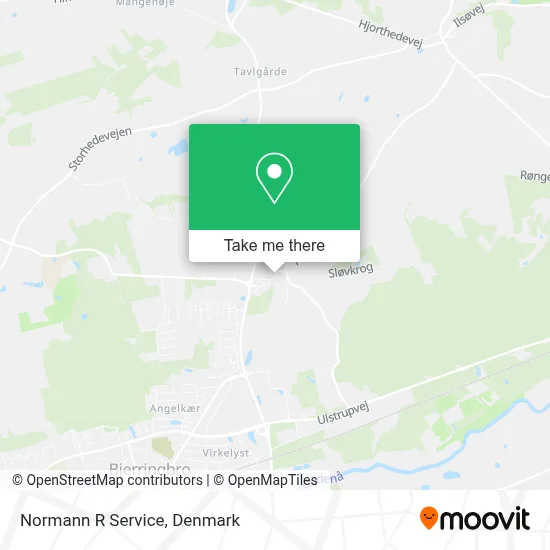 Normann R Service map