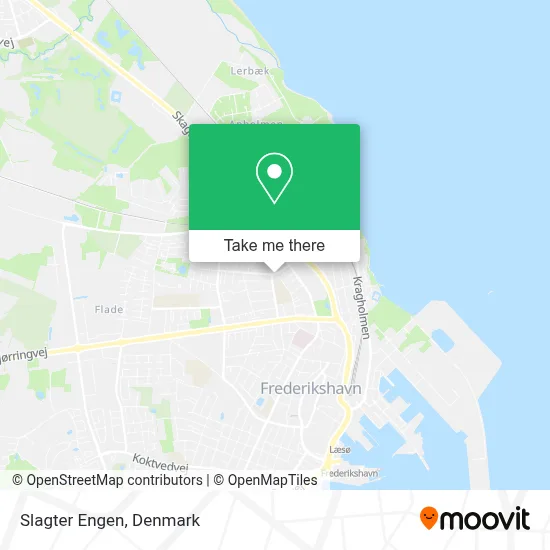 Slagter Engen map