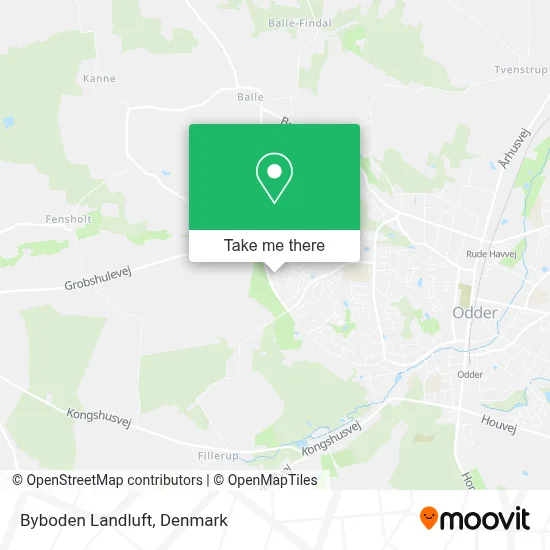Byboden Landluft map