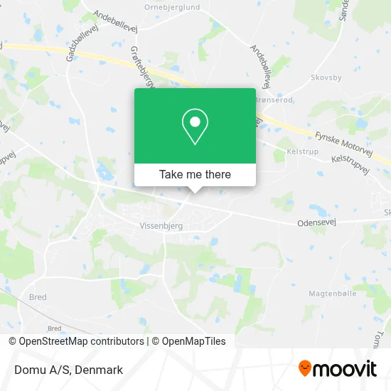 Domu A/S map