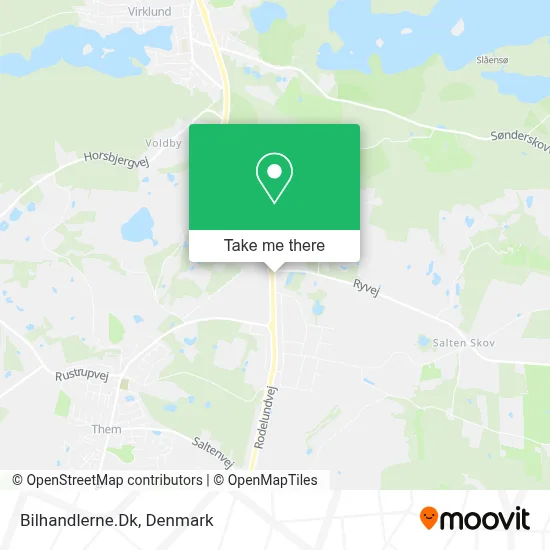 Bilhandlerne.Dk map