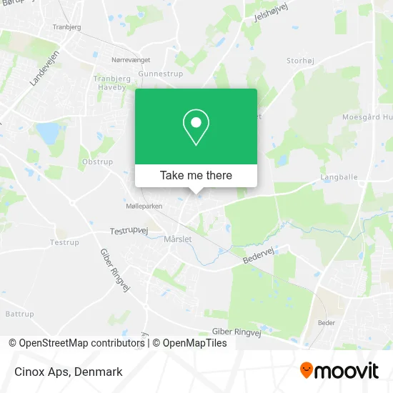 Cinox Aps map