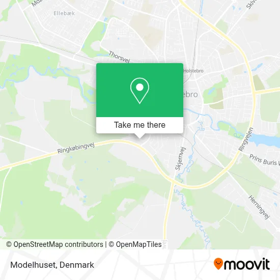 Modelhuset map
