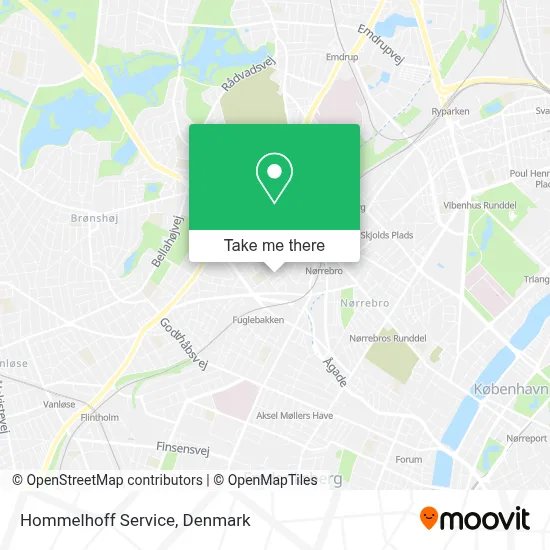 Hommelhoff Service map