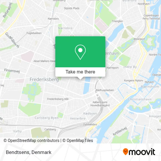 Bendtsens map