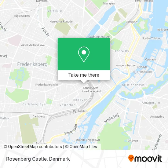 Rosenberg Castle map