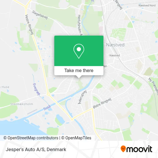Jesper's Auto A/S map