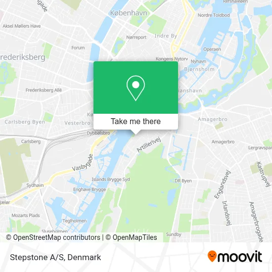 Stepstone A/S map