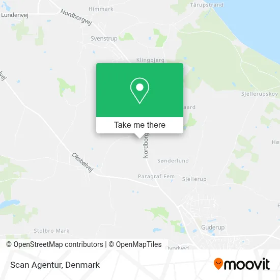 Scan Agentur map