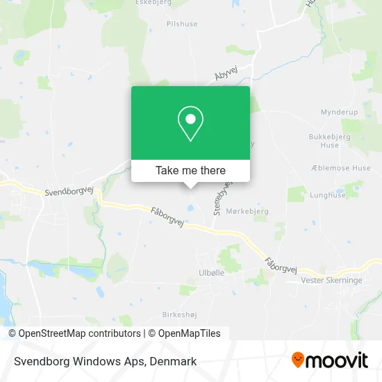 Svendborg Windows Aps map