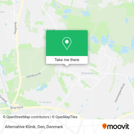 Alternative Klinik, Den map