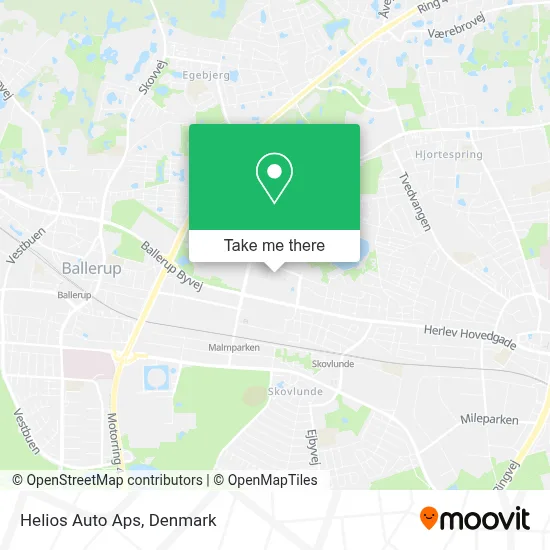 Helios Auto Aps map