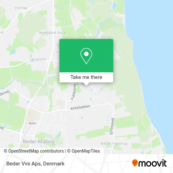 Beder Vvs Aps map